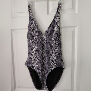 Catalina Black and White Swimsuit